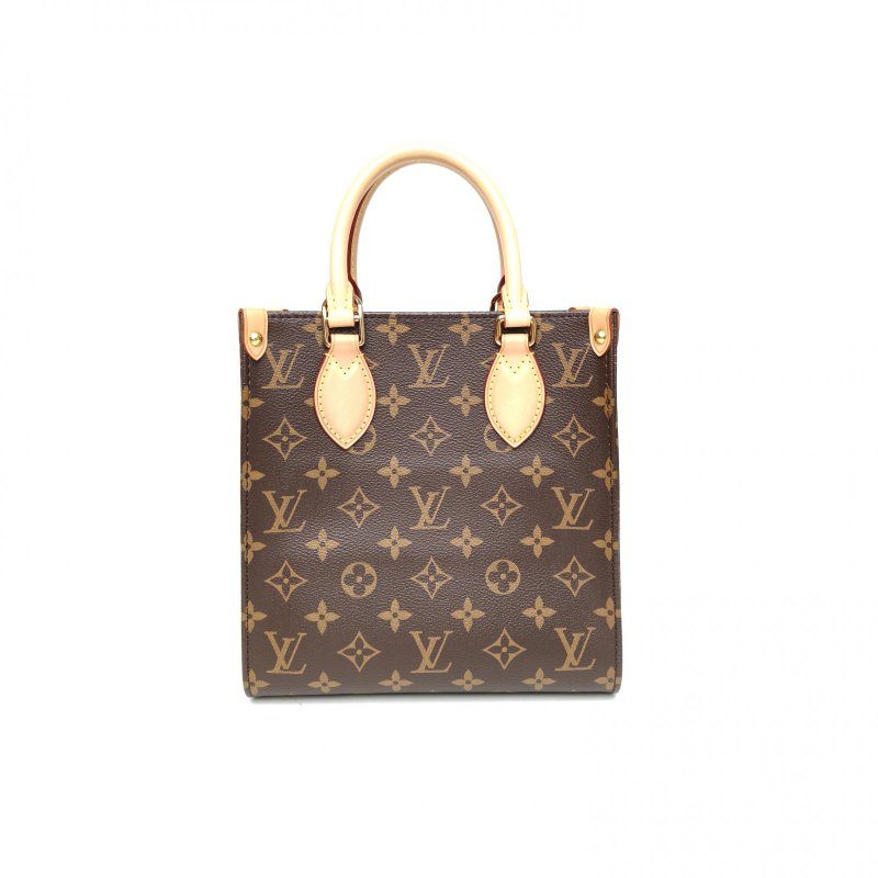 LOUIS VUITTON SACPLAT琴譜包BB21.5老花PVC晶片肩背包-2