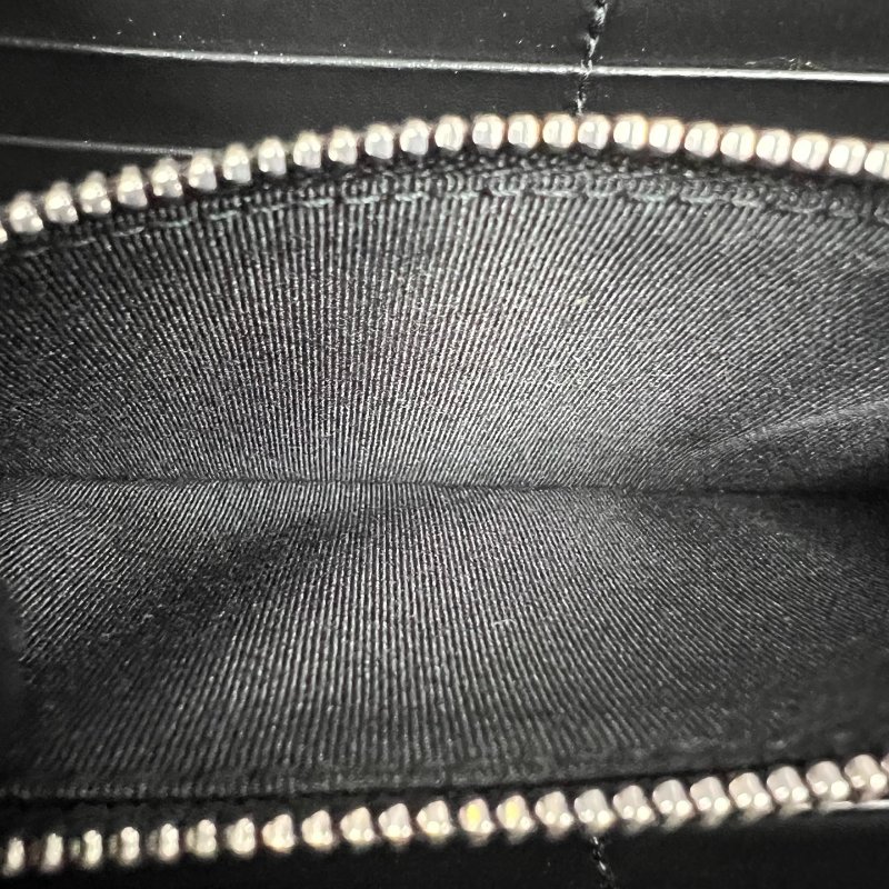 BURBERRY 黑壓紋ㄇ拉長夾-8