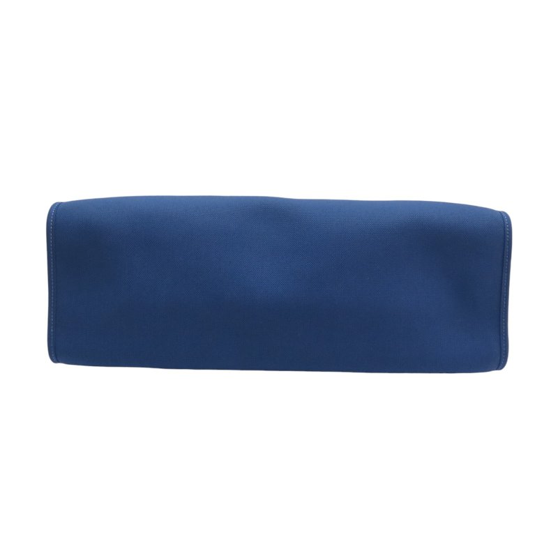 【再降價】藍色 帆布 Herbag 39 肩背包 銀扣 C刻-3