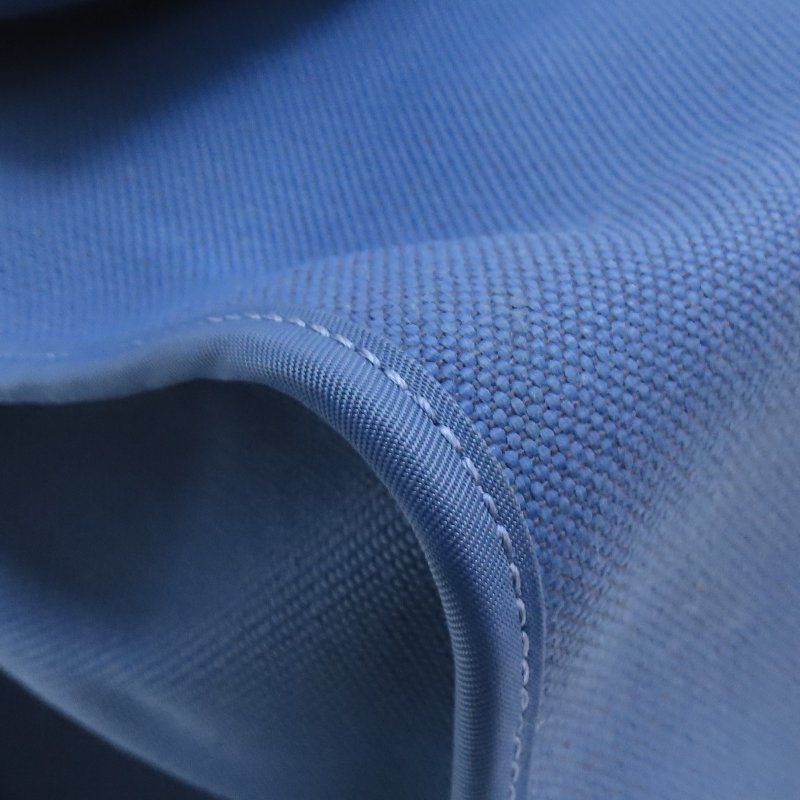 【再降價】藍色 帆布 Herbag 39 肩背包 銀扣 C刻-10