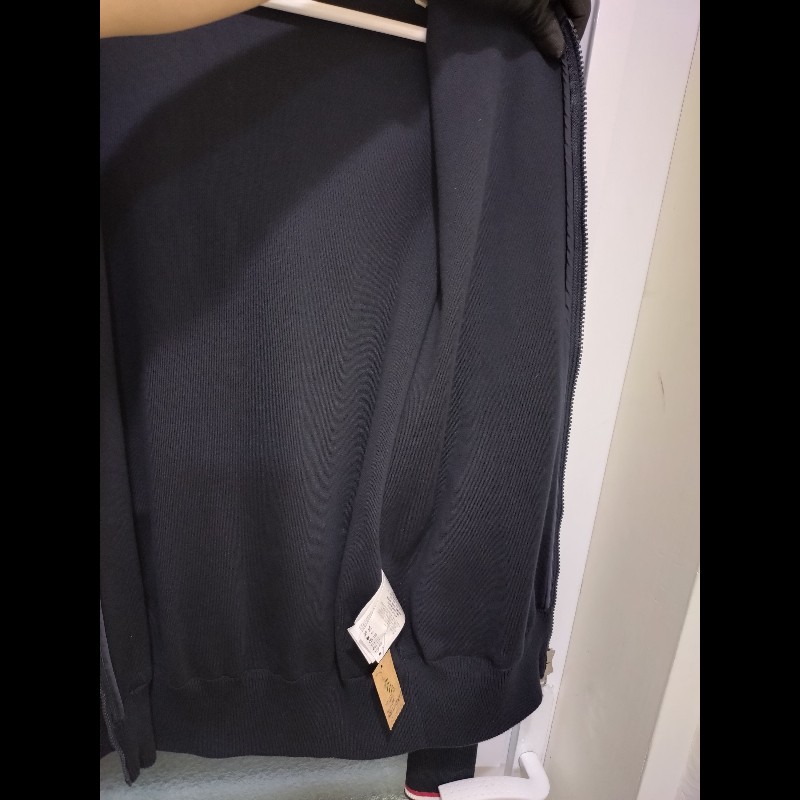 Moncler 深藍尼龍+棉質外套-7