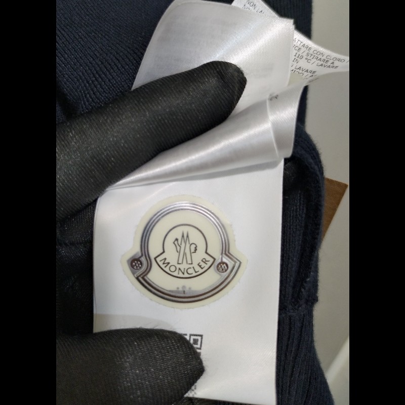 Moncler 深藍尼龍+棉質外套-11