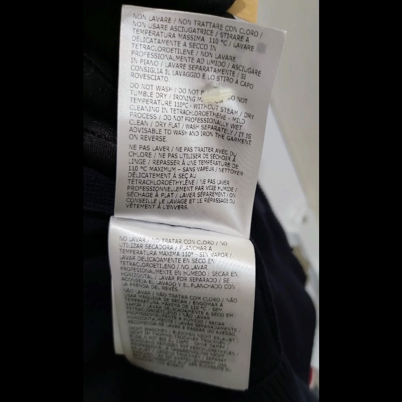 Moncler 深藍尼龍+棉質外套-12