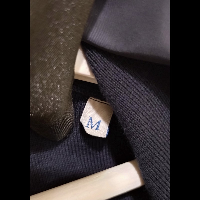 Moncler 深藍尼龍+棉質外套-13