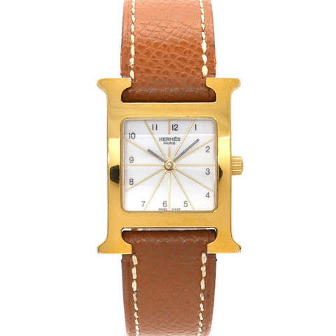 愛馬仕 H Watch HH1 201 女士白色石英錶