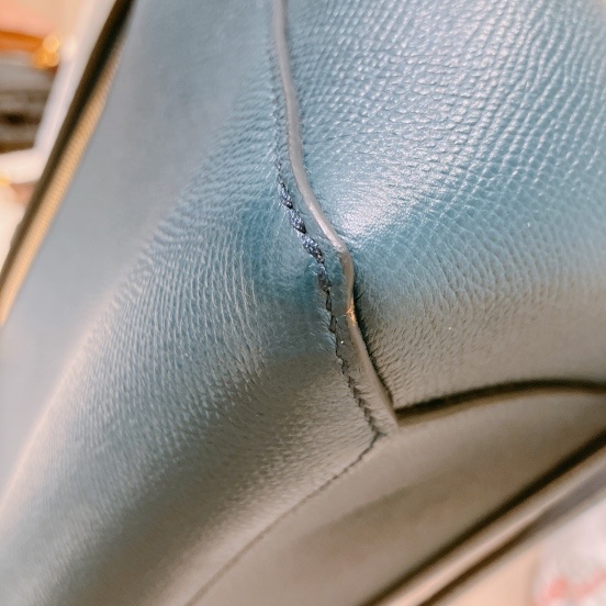 TK1891 CELINE 思琳小號鯰魚包包 GRAINED LEATHER NAVY MICRO BELT BAG-9