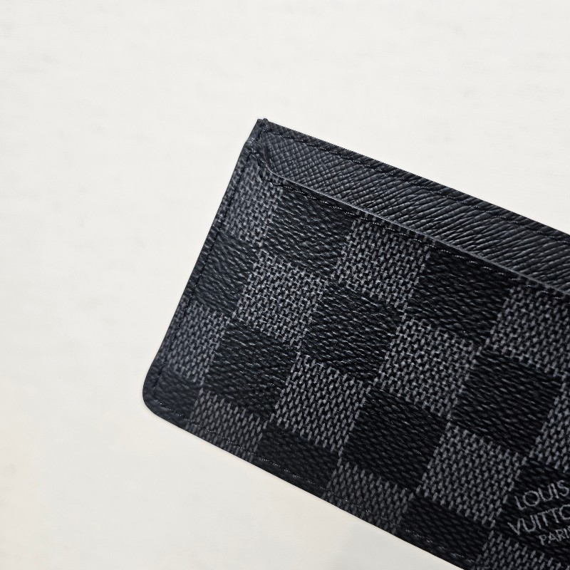 [實用名片卡夾☺️] LV黑灰棋盤格Neo名片卡夾-14