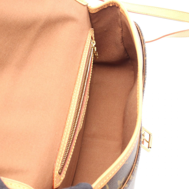 路易威登 Sologne 單肩斜背包 M42250 Monogram 帆布皮革二手-2