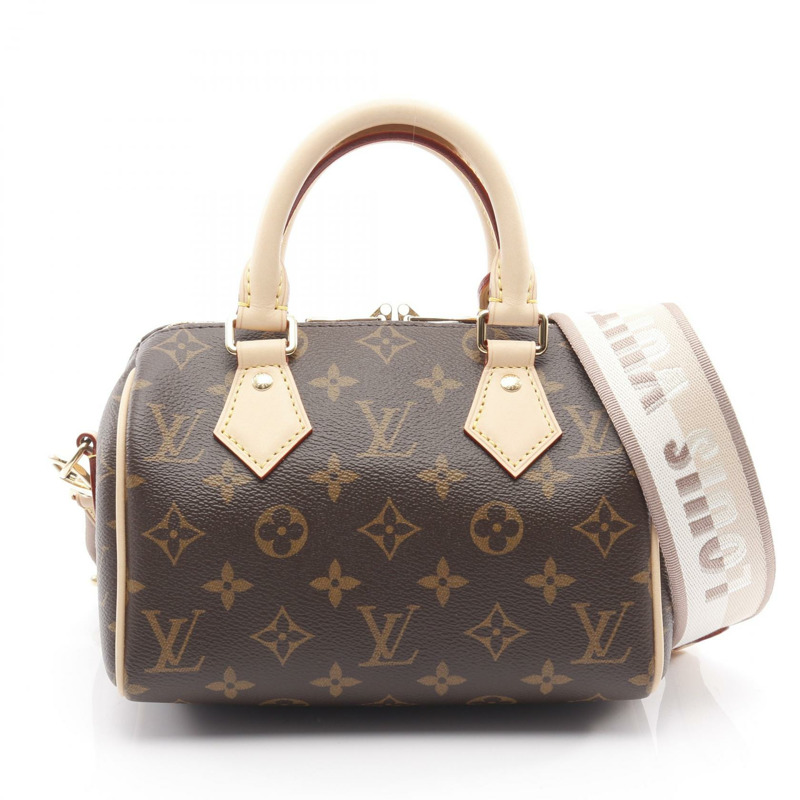 路易威登 Speedy Bandouliere 20 斜背包 M46222 Monogram 棕色 LV-0