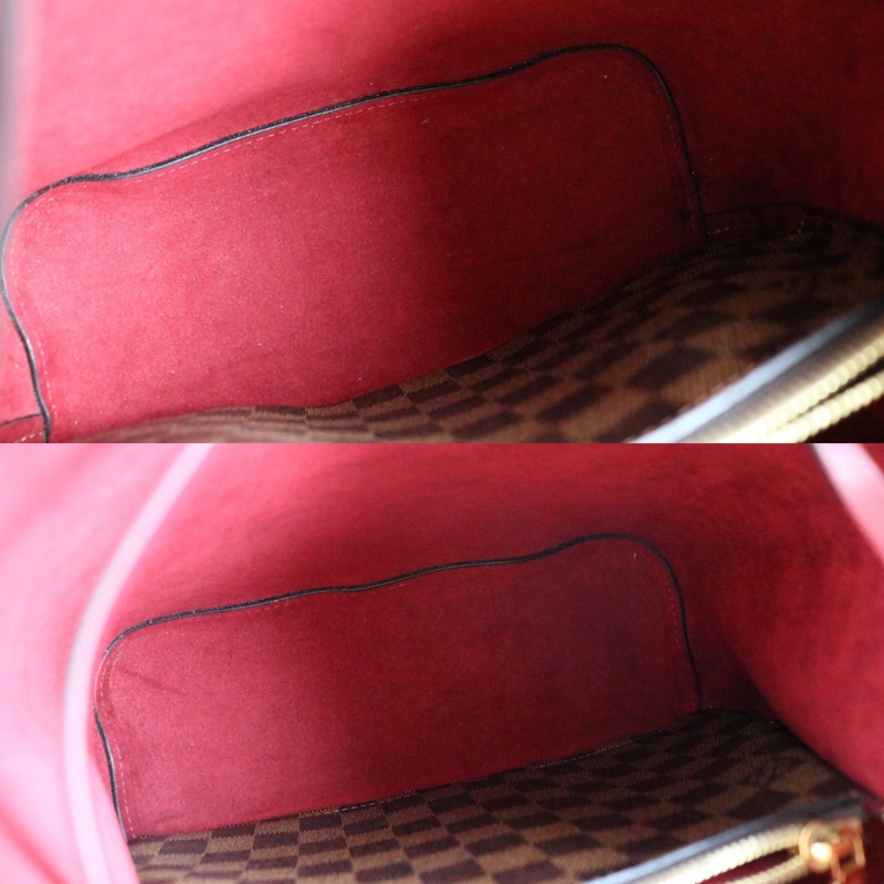 LV 棋盤格水桶包-13