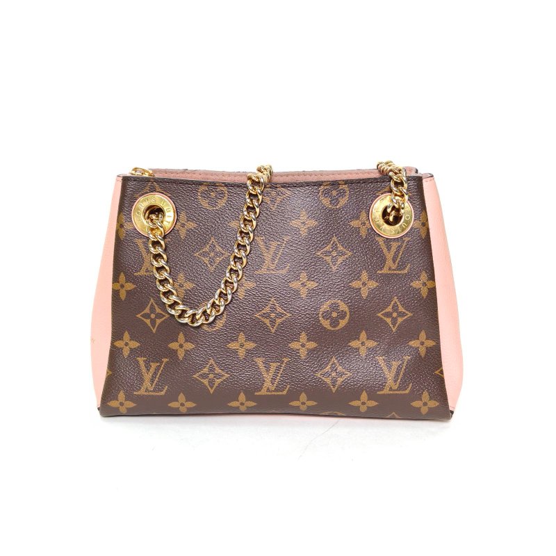 LOUIS VUITTON SureneBB24老花PVC金扣2019肩背包-0