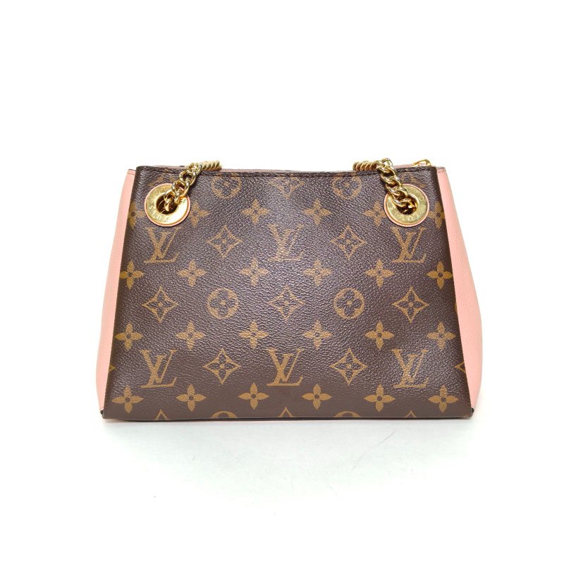 LOUIS VUITTON SureneBB24老花PVC金扣2019肩背包-2