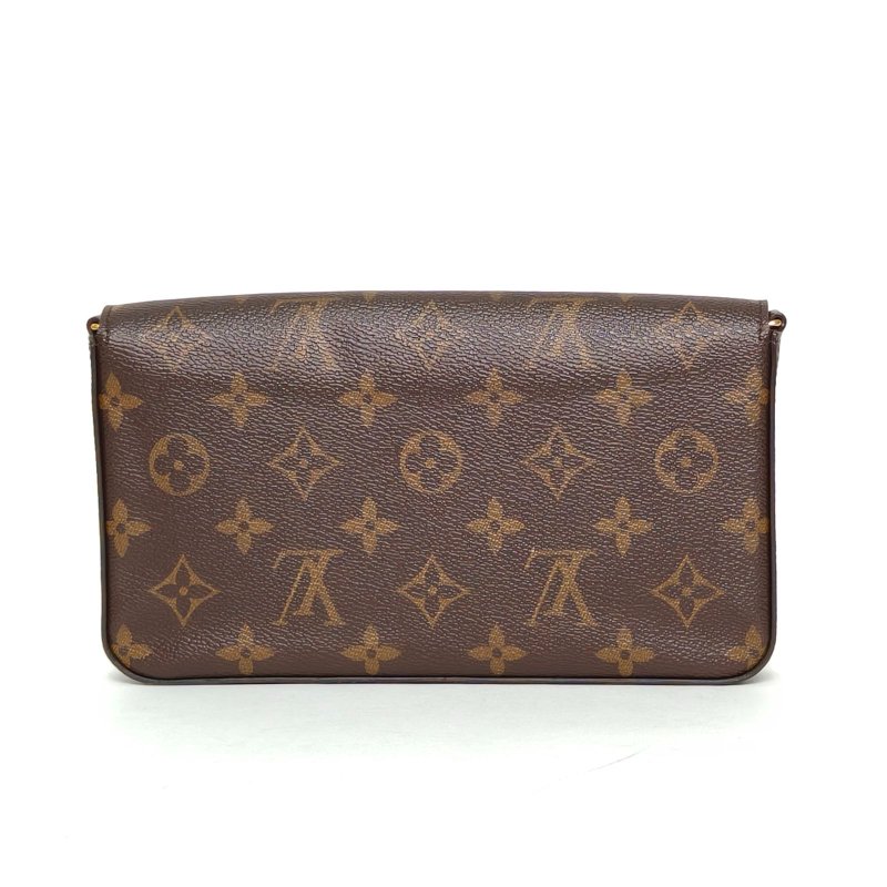 LOUIS VUITTON POCHETTEFELICIE三合一鏈條包老花PVC2020肩背包-2