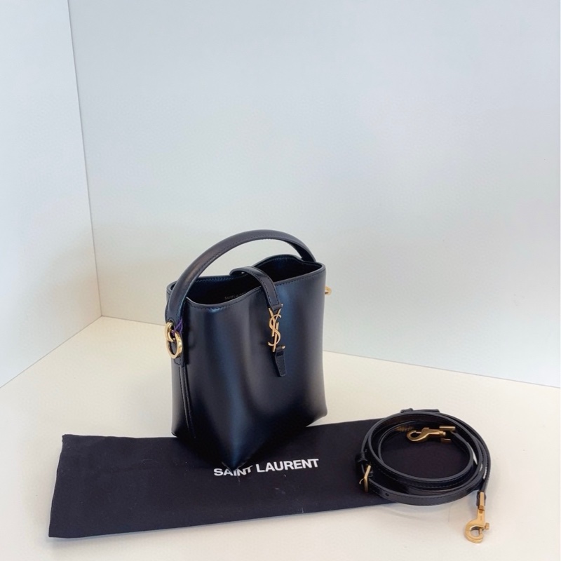 YSL黑金Le37 mini水桶包-2