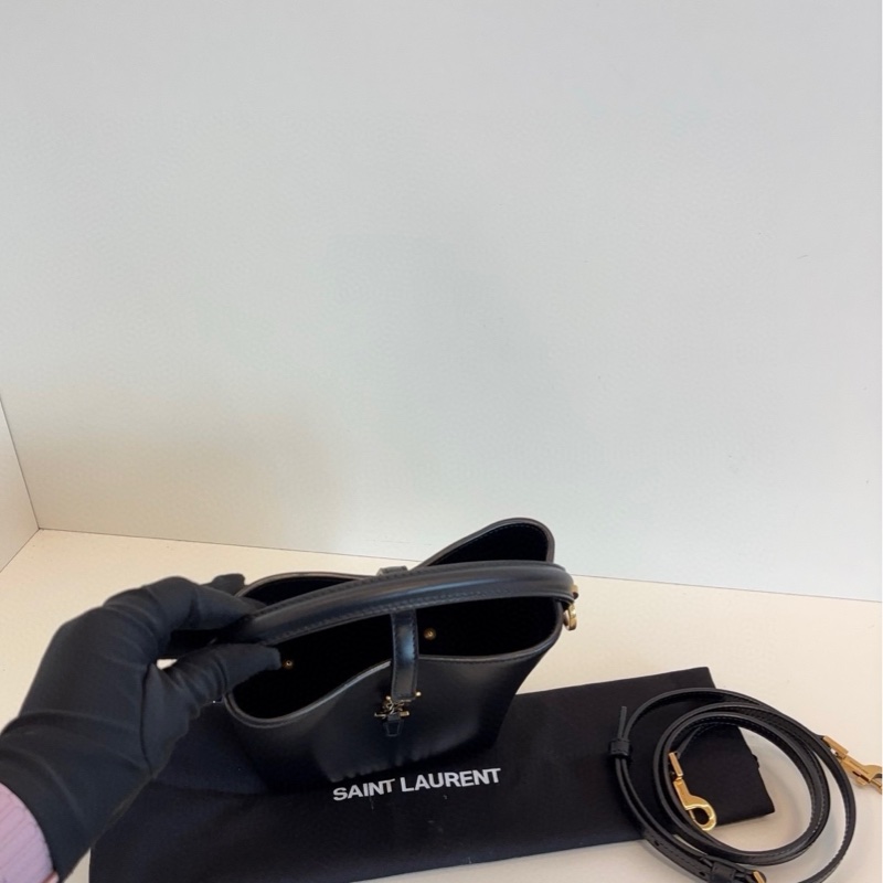 YSL黑金Le37 mini水桶包-4