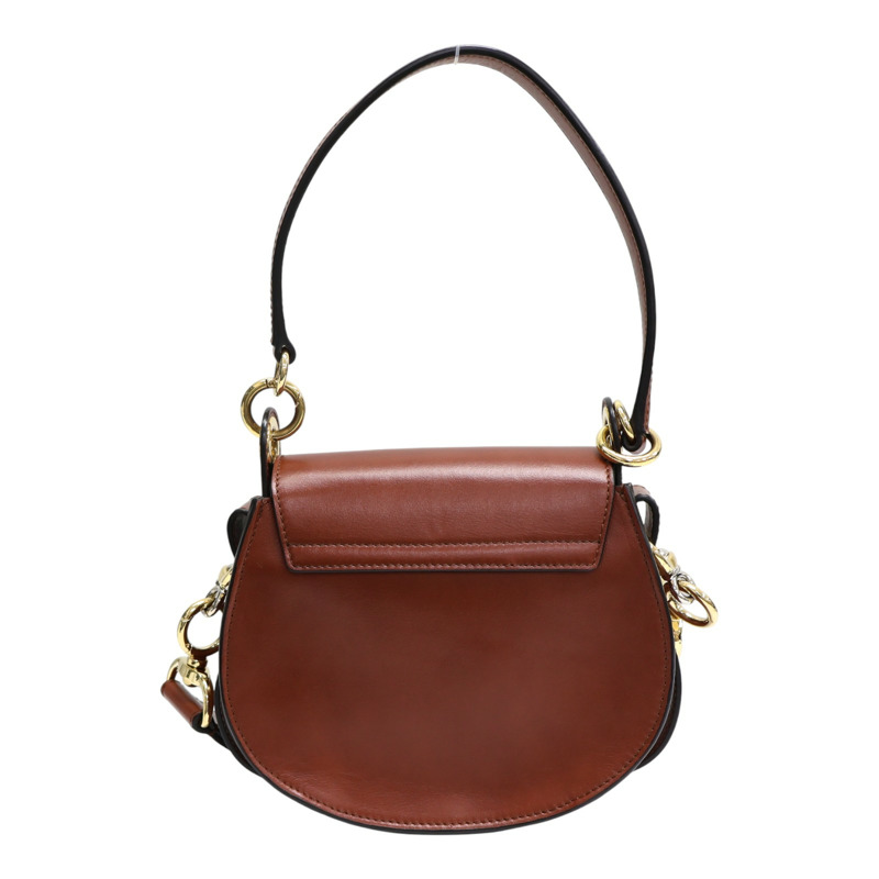 棕色牛皮 Tess 兩用包【Chloe 克羅伊】-1