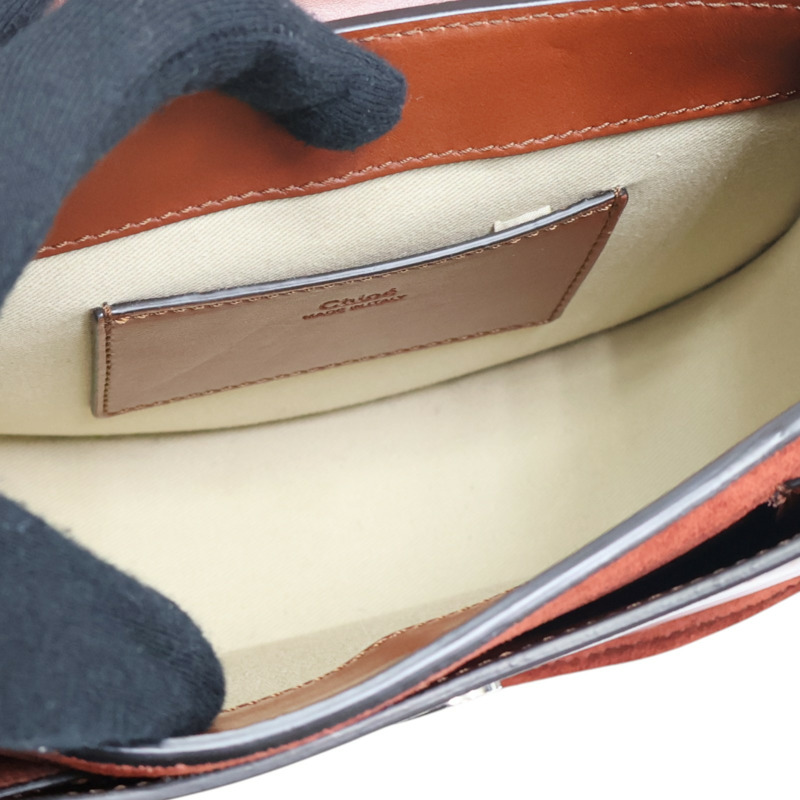 棕色牛皮 Tess 兩用包【Chloe 克羅伊】-4