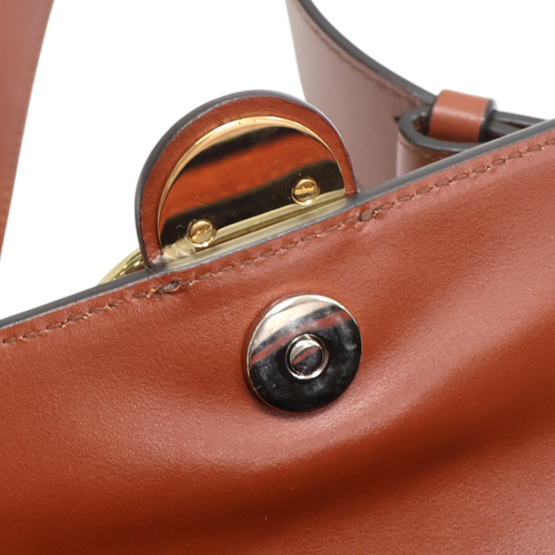 棕色牛皮 Tess 兩用包【Chloe 克羅伊】-16