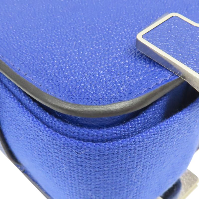 電光藍 山羊皮 Geta 肩背包 U刻【HERMES 愛馬仕】-8