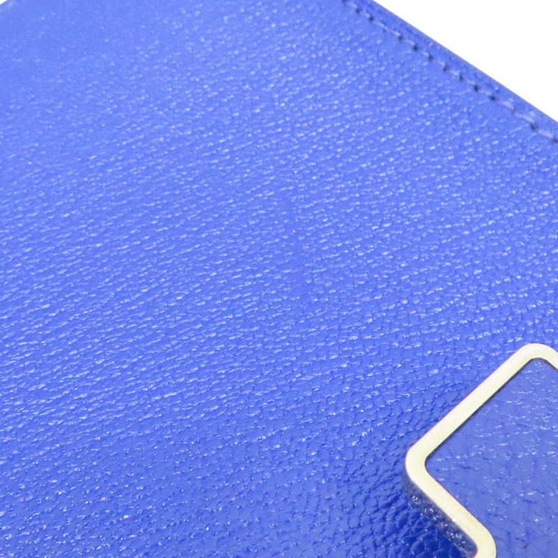 電光藍 山羊皮 Geta 肩背包 U刻【HERMES 愛馬仕】-12