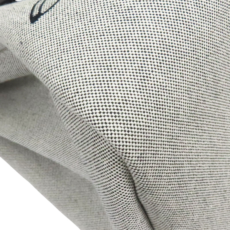 黑色牛皮 黑色帆布 狗狗圖案 Herbag 肩背包 K刻【HERMES 愛馬仕】-11