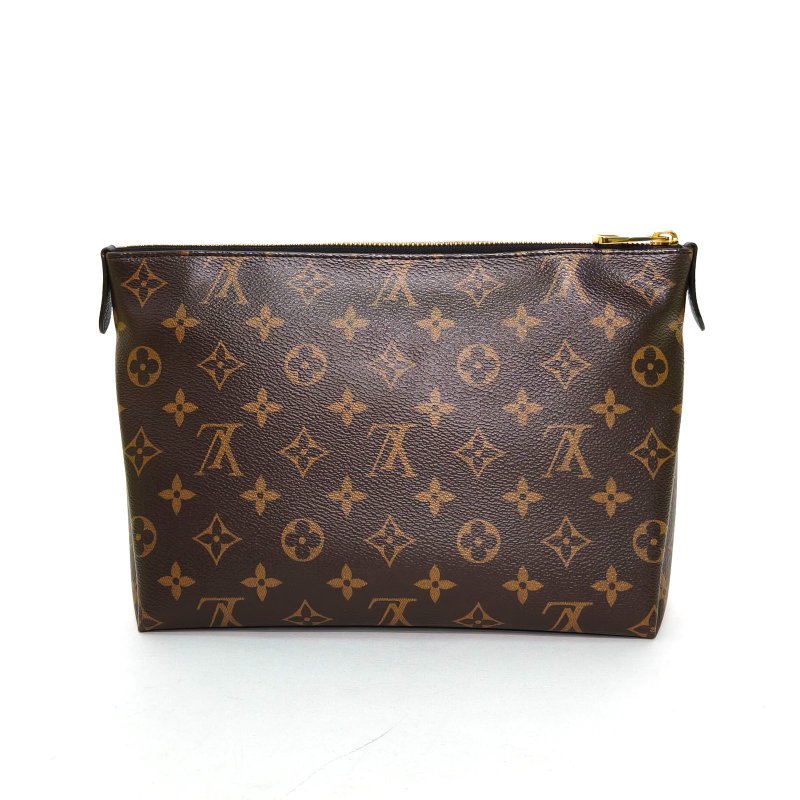 LOUIS VUITTON Pallas傳奇手拿包洗漱包黑色PVC2020肩背包-2