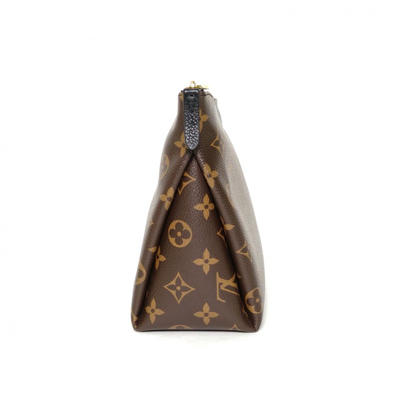 LOUIS VUITTON Pallas傳奇手拿包洗漱包黑色PVC2020肩背包-3