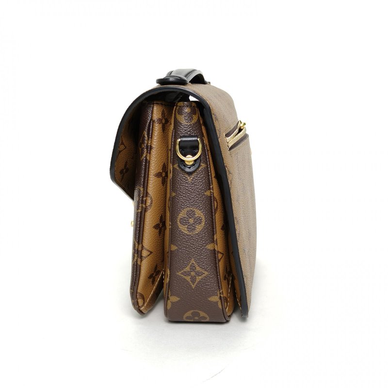 LOUIS VUITTON MetisPochette郵差包老花PVC金扣2020拼色肩背包-1