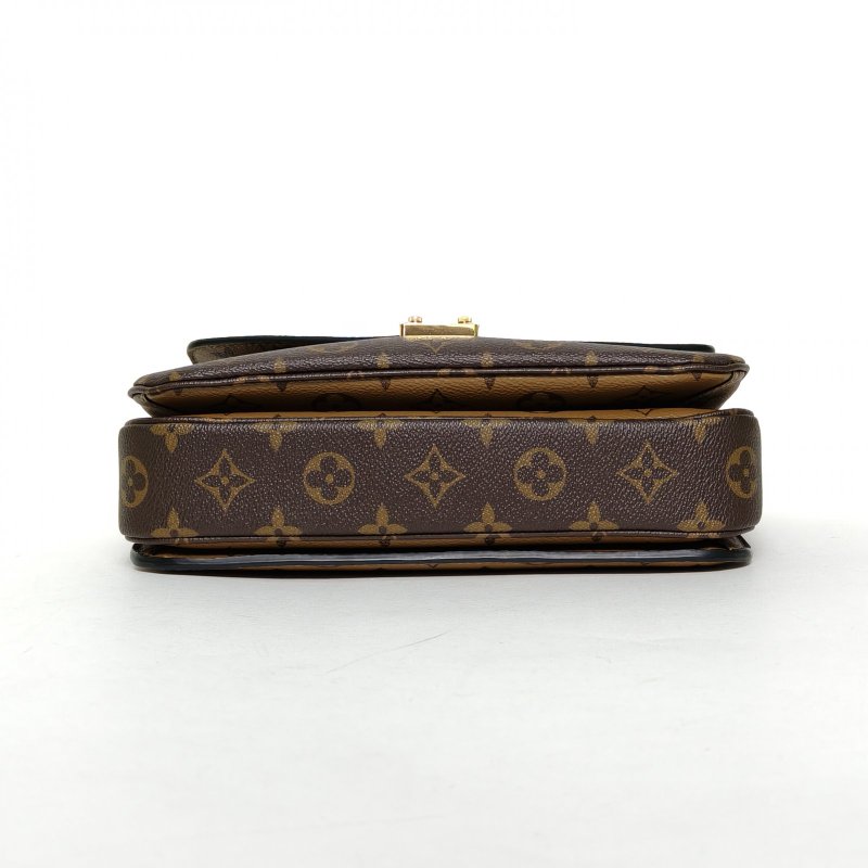 LOUIS VUITTON MetisPochette郵差包老花PVC金扣2020拼色肩背包-4