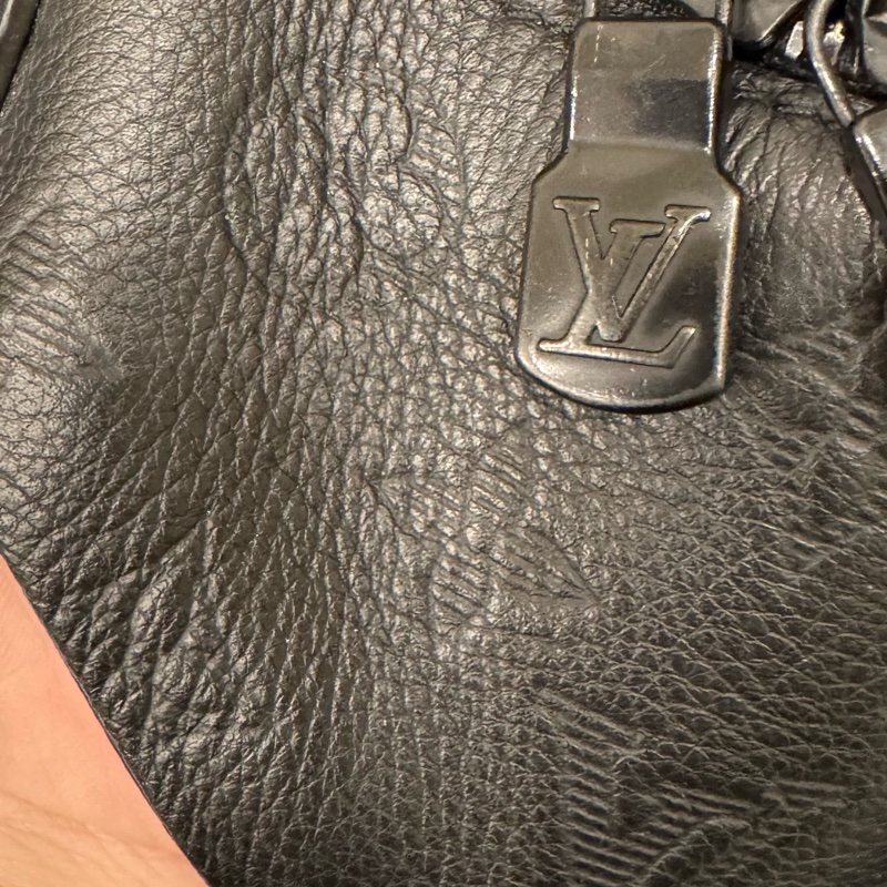 Rush 牛皮壓紋腰包-14