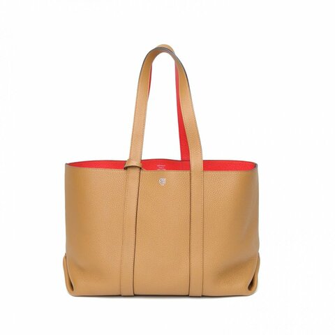 MOYNAT 拼色牛皮銀扣雙面托特Tote子母包購物袋肩背包