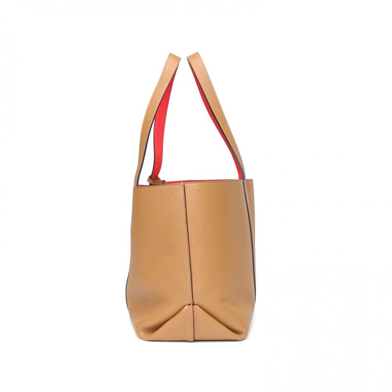 MOYNAT 拼色牛皮銀扣雙面托特Tote子母包購物袋肩背包-1