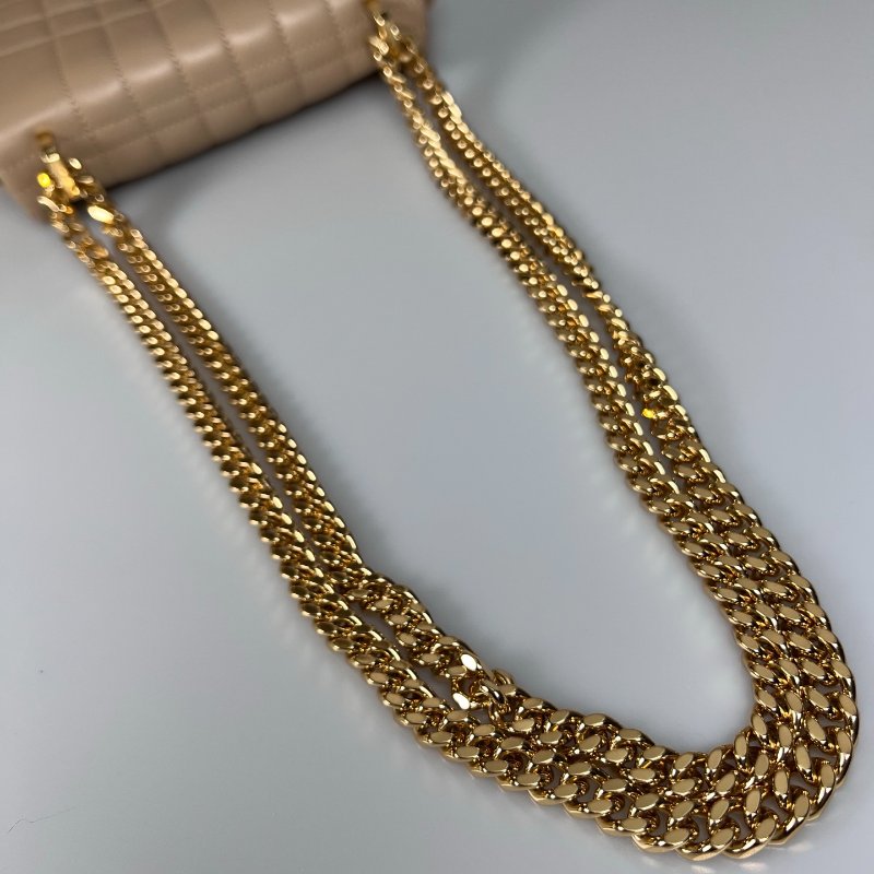 BURBERRY 奶茶色LOLA掀蓋側背包小號-10