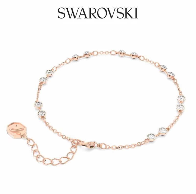 SWAROVSKI 施華洛世奇 Remix 系列手鏈 鍍玫瑰金色調-1