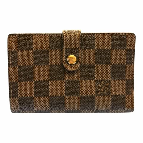 ＬＶ棋盤格二折中夾