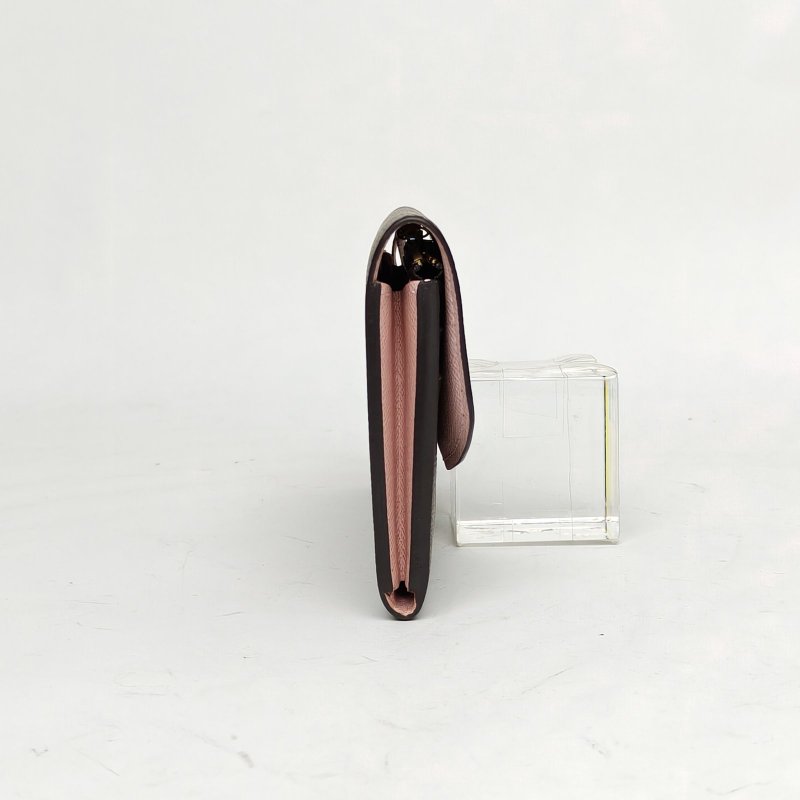 LOUIS VUITTON Emilie豆子錢夾老花PVC2017肩背包-1