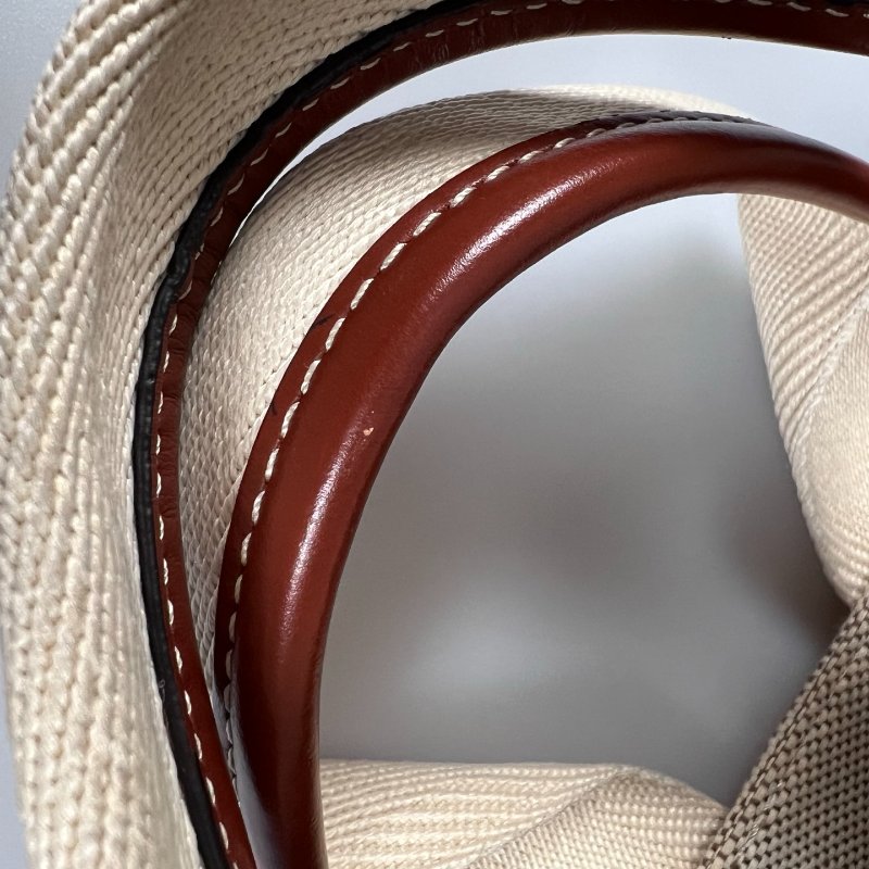 CHLOE 棕色 WOODY肩背包 小號-7