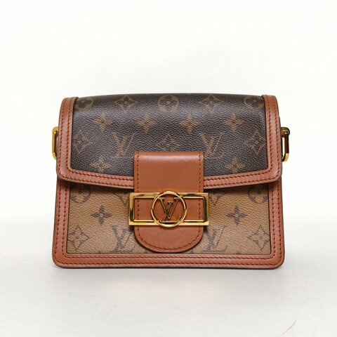 LOUIS VUITTON Dauphine達芙妮Mini20老花PVC2019肩背包