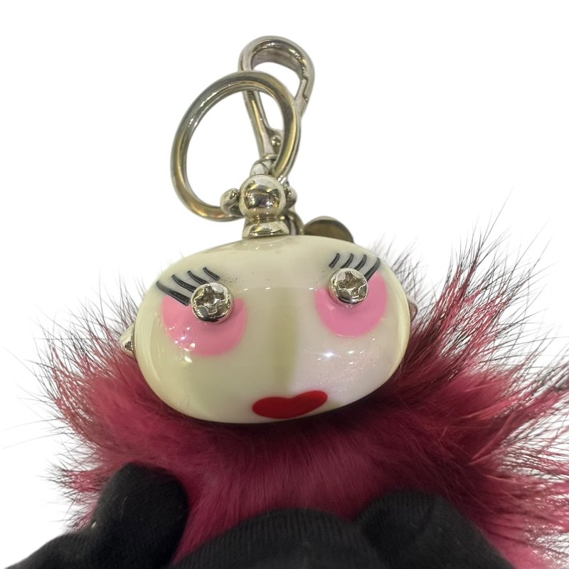 【美收精品】PRADA毛毛機器人吊飾 4-612-0