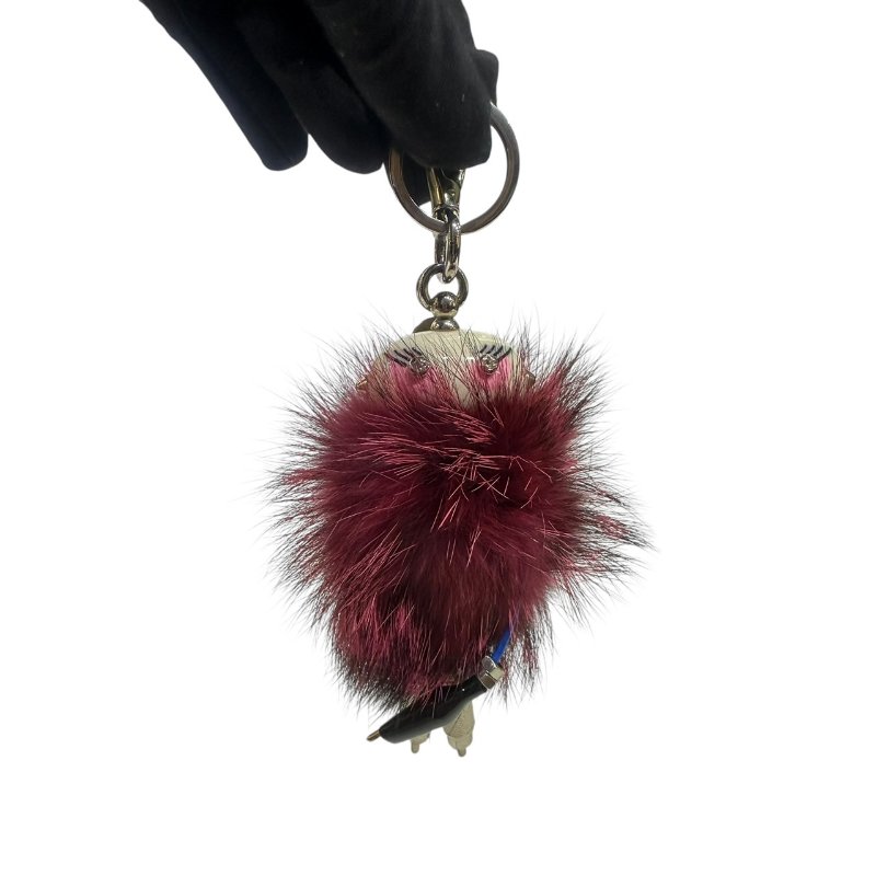 【美收精品】PRADA毛毛機器人吊飾 4-612-1