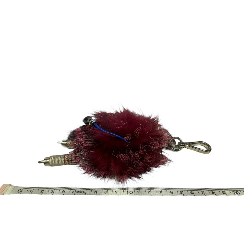 【美收精品】PRADA毛毛機器人吊飾 4-612-6