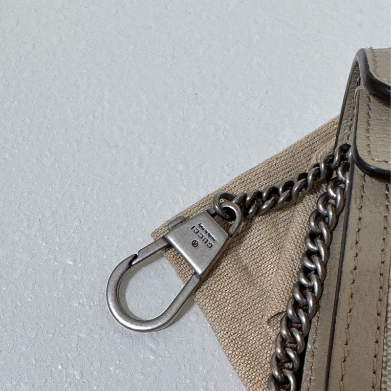 【GUCCI 古馳】476432 經典Dionysus系列GG Supreme帆布迷你酒神斜背包-9