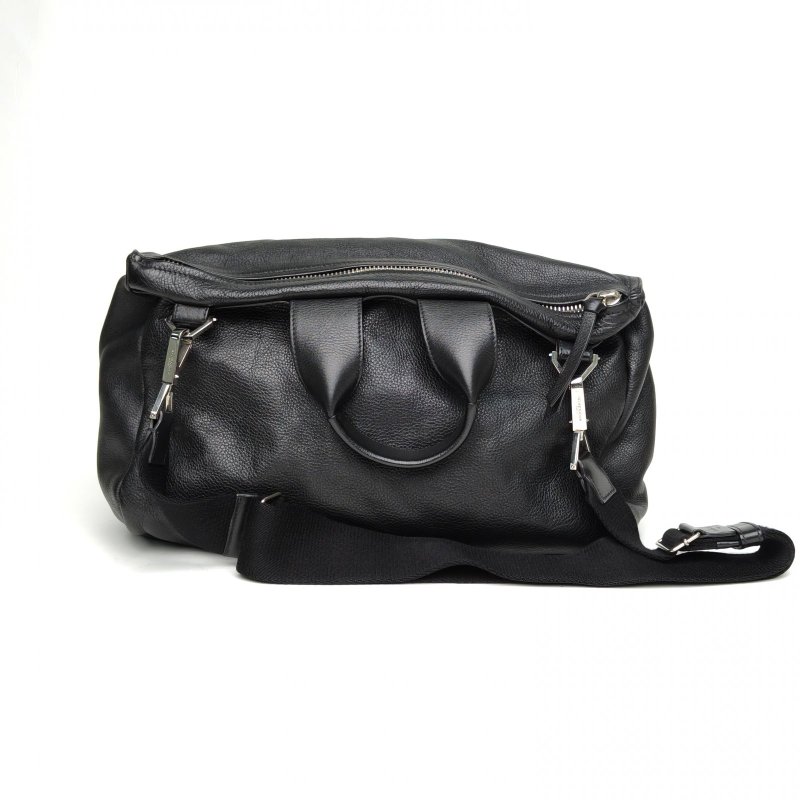 GIVENCHY 黑色牛皮潘多拉手提單肩包配可拆卸肩帶肩背包-2
