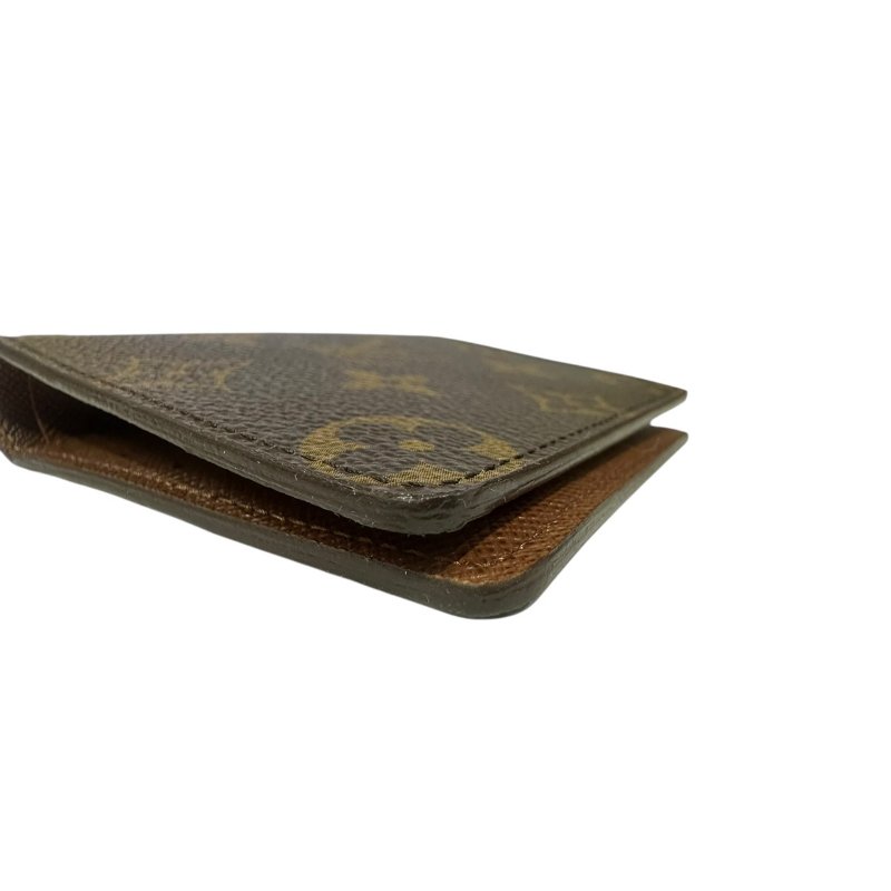 【美收精品】LV 茶色老花短夾 4-652-7