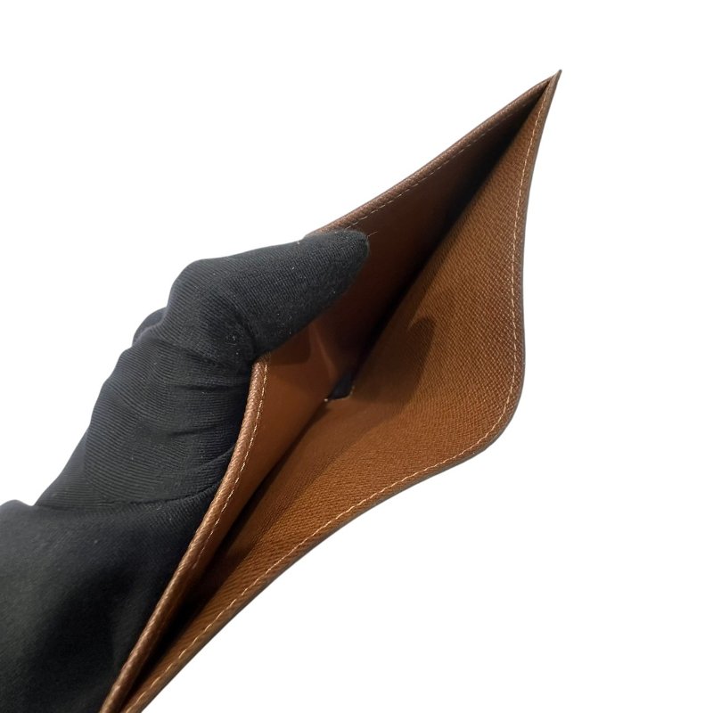 【美收精品】LV 茶色老花短夾 4-652-11