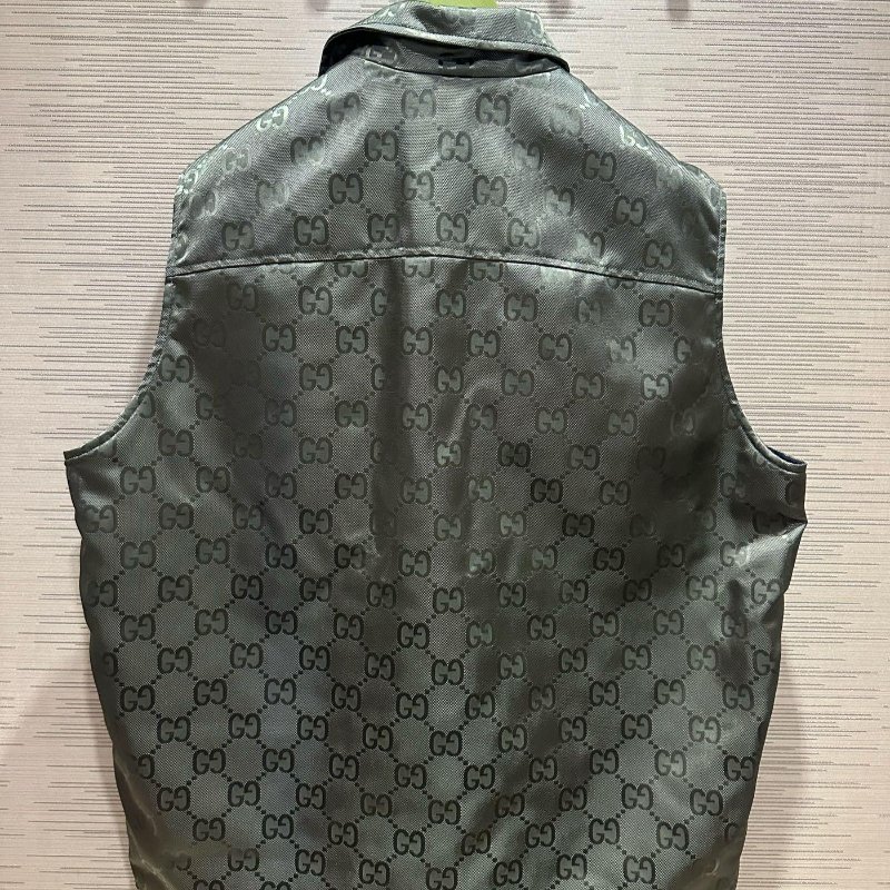 💎Han's house精品服飾💎 GUCCI Supreme 尼龍 滿版 GG 背心 寬版-4