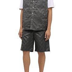 💎Han's house精品服飾💎 GUCCI Supreme 尼龍 滿版 GG 背心 寬版-5