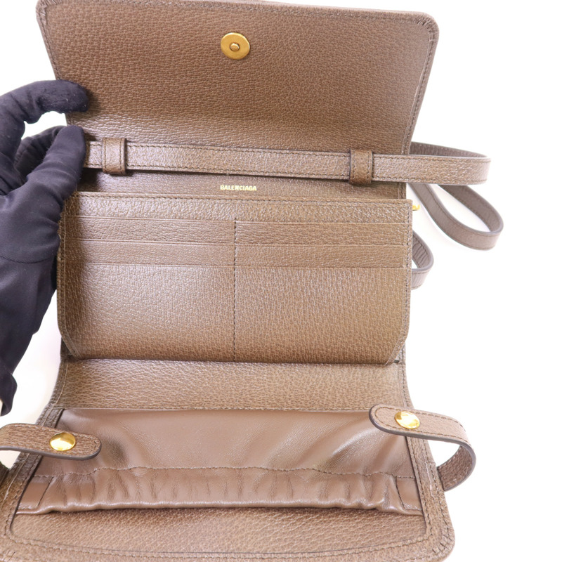 BALENCIAGA 塗層帆布Gucci x Balenciaga The Hacker Mini Bag金扣肩背袋-6