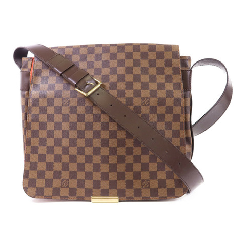 LOUIS VUITTON Damier Bastille金扣肩背袋