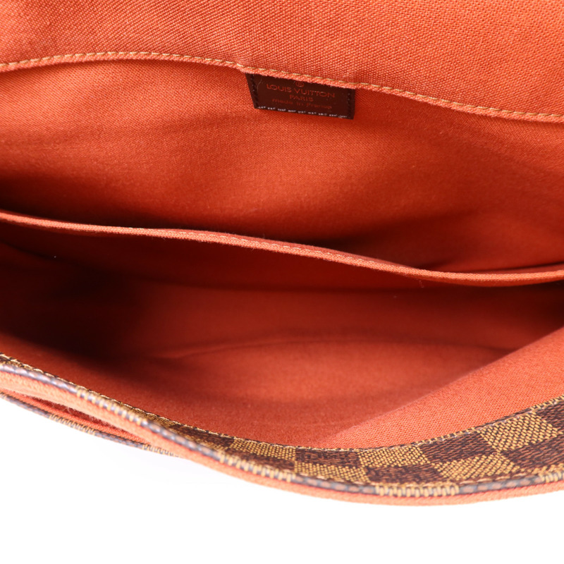 LOUIS VUITTON Damier Bastille金扣肩背袋-5